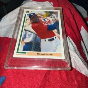 Michael Jordan Baseball Trading Card